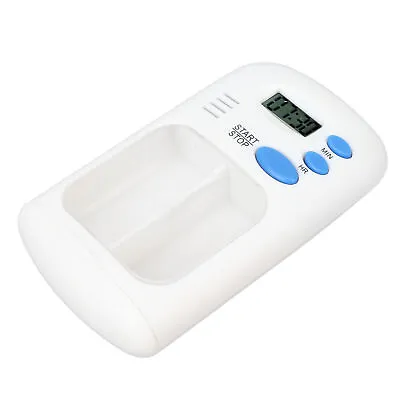 £8.12 • Buy Smart Pill Dispenser Portable Automatic 2 Grids Pill Organizer With Alarm XAT