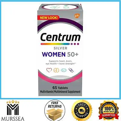 Centrum Silver Multivitamins For Women Over 50 Multimineral Supplement With Vit • $11.95