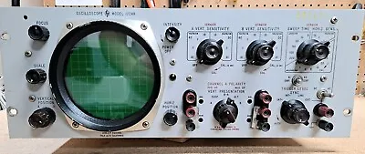 For Repair Or Parts - Vintage Hewlett Packard Oscilloscope Model 122AR W/ Manual • $199.99