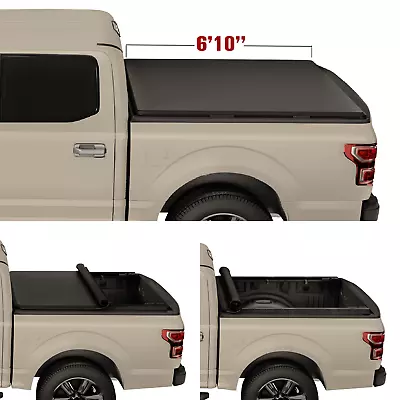 SOFT ROLL-UP 6.8FT TRUCK TONNEAU BED COVER FOR 1999-2016 F250 F350 SuperDuty • $148.99