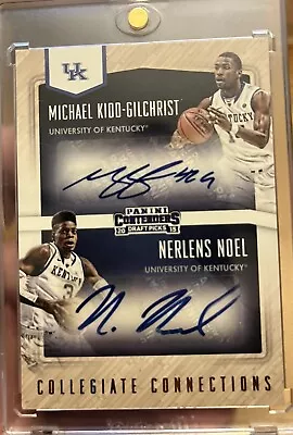 2015 UK Kentucky Collegiate Connections Auto Nerlens Noel Michael Kidd Gilchrist • $499.99