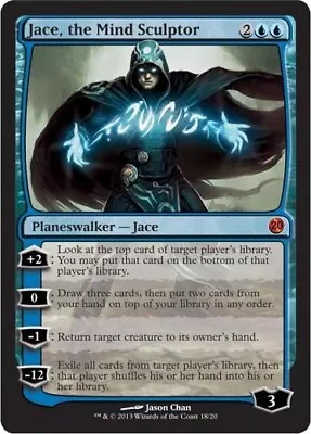 [1x] Jace The Mind Sculptor - Foil - Near Mint English - From The Vault: Twent • $23.71