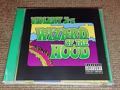 VIOLENT J: WIZARD OF THE HOOD CD W/Sticker ICP INSANE CLOWN POSSE Rare Variant • $100