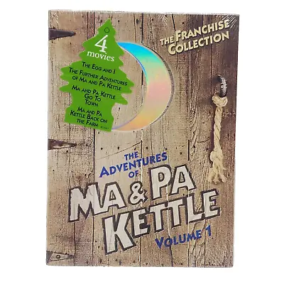 The Adventures Of Ma And Pa Kettle Volume 1 DVD 2004 Sealed • $11.48