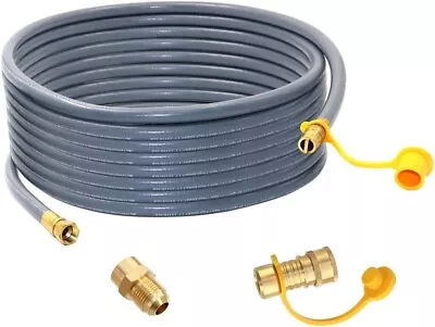 36 Feet 1/2-Inch Natural Gas Hose With Quick Connect Fitting For BBQ Pizza Oven • $75.99