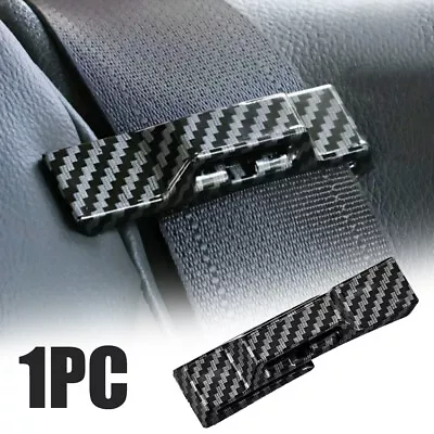 Car Seat Belt Stabilizer Self-adhesive Fixed Buckle Car Safety Adjusting Clip • $2.92