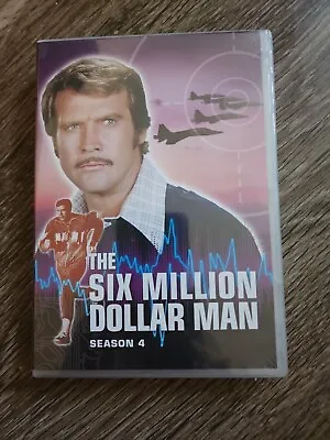 The Six Million Dollar Man Season 4 DVD 2013 Bionic Man Bigfoot Factory Sealed • $16.99
