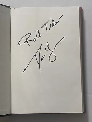 AUTOGRAPHED / SIGNED 1ST EDITION Don Yaeger TURNING OF THE TIDE Alabama Football • $50