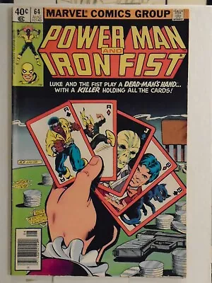 Marvel POWER MAN AND IRON FIST #64 (1980) Senor Suerte Senor Muerte; Bob Diamond • $2.50
