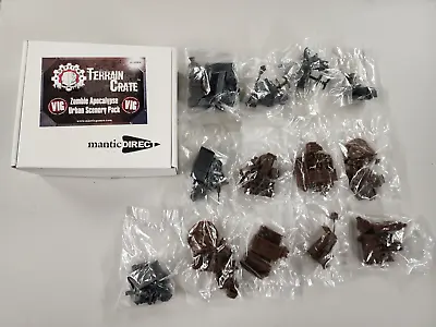 Mantic Adepticon Terrain Crate Zombie Apocalypse Urban Scenery VIG Pack NEW • $40