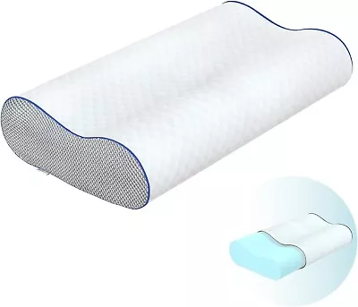 Bedsure Contour Memory Foam Cervical Pillow For Neck/shoulder Pain Relief - NIB • $34