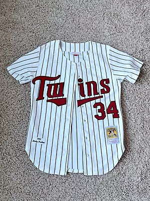 Mitchell & Ness Minnesota Twins Kirby Puckett 1991 World Series Authentic Jersey • $50