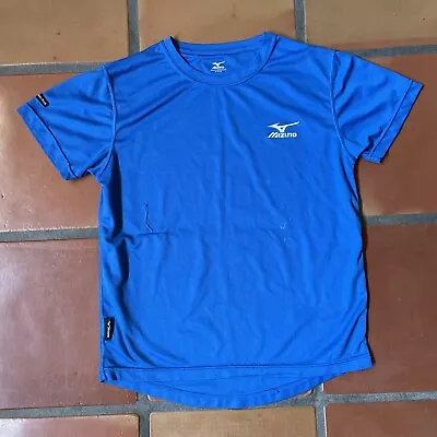 Mizuno Serious Performance Mens Medium Athletic Short Sleeve T-Shirt Cobalt Blue • $20
