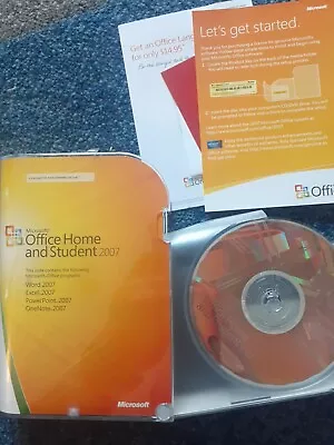 MICROSOFT Office Home & Student 2007 Product Key Word Excel PowerPoint OneNote • $14.99