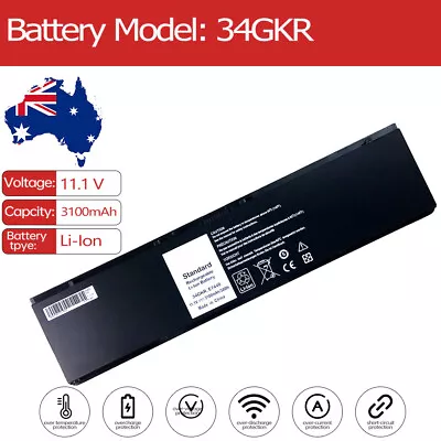 34GKR Battery For Dell 451-BBQE E7440 WVG8T 909H5 G95J5 T19VW G0g2m 3RNFD 5K1GW • $69.98