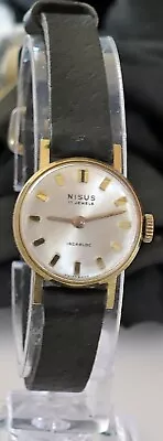 GENUINE VINTAGE SWISS MADE NISUS LADIES WATCH Serial No: 8 500 - B • $37