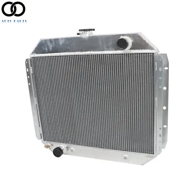 4 Row Full Aluminum Radiator For 1966-1979 Ford F100 F150 F250 F350 Bronco Truck • $183.38