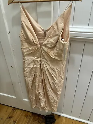 Zimmerman Silk V Tuck Dress Size 3 • $25