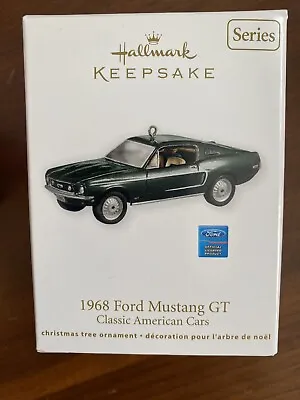 Hallmark 2011 Classic American Cars 1968 Ford Mustang Gt Series Ornament • $17