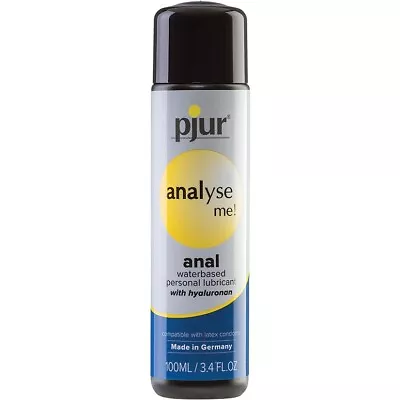 Pjur Analyse Me Water Based Personal Lubricant - 100 Ml Bottle • $21.99