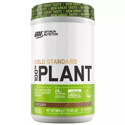 OPTIMUM NUTRITION Gold Standard 100% Plant Based Vegan Protein 1.5 Lb (684 G) • $64.90