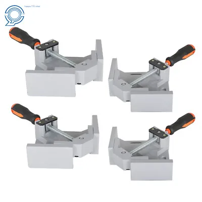 For Woodworking DIY 4pcs Corner Clamp | Right Angle Clamp 90 Degree Wood Clamps • $39.11