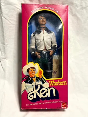 Vintage Handsome Western Star Ken Doll A Western Ken Doll From 1980 New In Box • $59.95