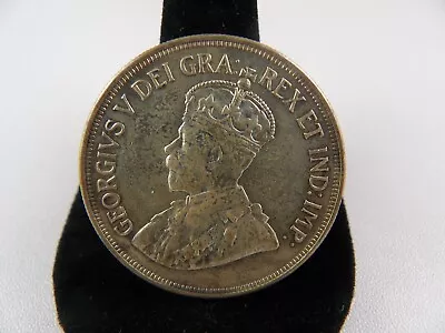 1928 CYPRUS 45 Piastres Silver Coin (2) • $125
