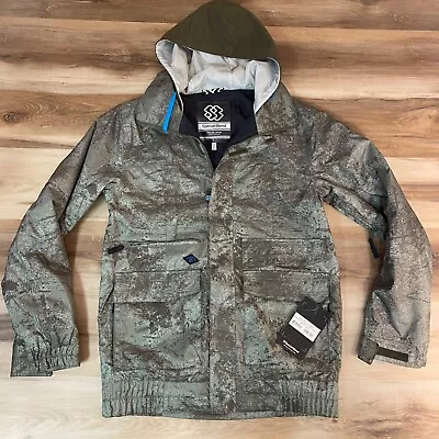 Special Blend Snowboard Jacket Mens Large Caliber Burnt Green Camo • $159.99