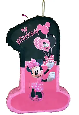 Minnie Mouse Number 1 Pinata • $36