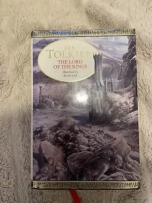 JRR TOLKIEN LORD OF THE RINGS HB Book 1991 Illustrated CENTENARY EDITION SLEEVE • £30