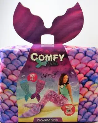 Mermaid Tail Purple Comfy Tails Soft & Cozy Ages 5 - 12 Yrs HD Tech Washable New • $29.99