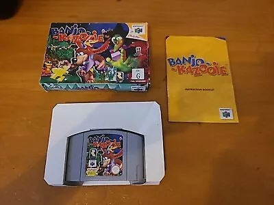 Nintendo 64 (N64) - Banjo-Kozooie - Boxed Complete - Aus Pal • $109.99