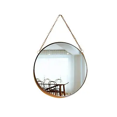 	“decorative Hanging Wall Mirror “ Small Vintage Mirror For Wall 10 Inch Gold	 • $21.04