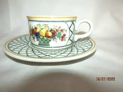 £19.99 • Buy Villeroy & And Boch BASKET Tea Cup And Saucer