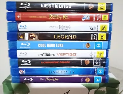 L@@K! 🔥 9 Blu Ray DVDs Prince David Bowie Tom Cruise All New & Sealed 🔥 • $85