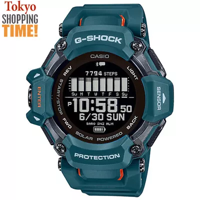 Casio G-Shock GBD-H2000-2JR G-SQUAD Blue Bluetooth Mobile Sport Men Watch NEW • $375.60