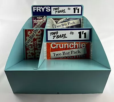 ORIGINAL VINTAGE 1960s FRY'S CHOCOLATE BAR SHOP DISPLAY TRAY~WRAPPER/CADBURY INT • £125