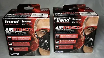 Trend Air Stealth Dust Mask Respirator (S/M) With Replaceable HEPAC Filter • $30