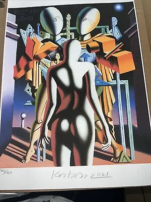 MARK KOSTABI  Untitled Lithography NUMBERED 100/100 HAND SIGNED.STAMPED 2021. • $390