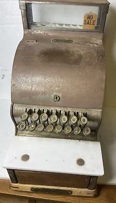 Antique National Model 711 Cash Register Great Patina Working Vintage • $499