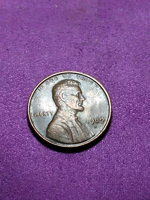 1969 D Lincoln Penny Floating Roof Error • $5