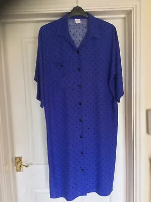 Smart Unworn Blue Dress Size 16  • £10