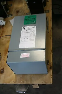 HPS 5 KVA 1 Phase Transformer 480V  Pri 240/480 V Sec Hammond 3R Encapsulated • $296