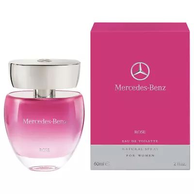 Mercedes-Benz Women Scent Rose 60ml Perfume Eau De Toilet Scent Women Ladies • $82.68