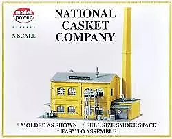 Model Power 1573 N Scale National Casket Company Building Kit • $26.34