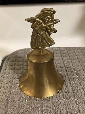 Vintage Brass Angel Bell 4  • $10