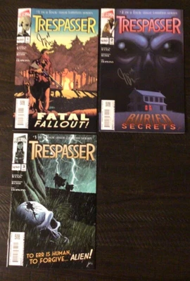 $30 • Buy Trespasser 1 2 3 ALTERNA Comics Optioned 2017 #1&2 Signed No COA