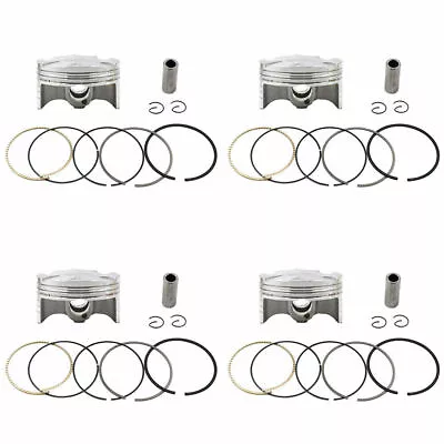 4X Piston Rings Pin Clips Kit For Yamaha YZF-R6 08-17 13S-11631-00-00 68mm +100  • $310