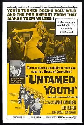 Untamed Youth Eddie Cochran Movie.dvd.rock N Roll/rockabilly • £3.50